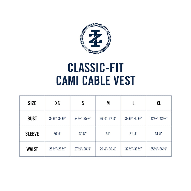 CAMI COLORBLOCK CABLE KNIT VEST - MEDIEVAL BLUE