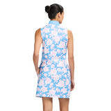 BRIANNA QUARTER ZIP A-LINE DRESS - LITTLE BOY BLUE