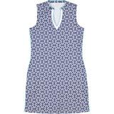 BREE BRUNCH VEE’ DRESS - MEDIEVAL BLUE