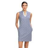 BREE BRUNCH VEE’ DRESS - MEDIEVAL BLUE