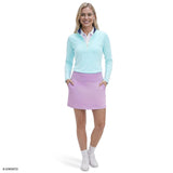 PALOMA 1/4 ZIP PULLOVER - ARUBA BLUE