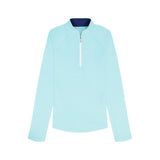 PALOMA 1/4 ZIP PULLOVER - ARUBA BLUE