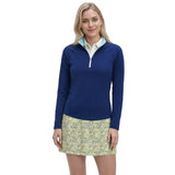 PALOMA 1/4 ZIP PULLOVER - MEDIEVAL BLUE