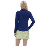 PALOMA 1/4 ZIP PULLOVER - MEDIEVAL BLUE