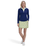 PALOMA 1/4 ZIP PULLOVER - MEDIEVAL BLUE