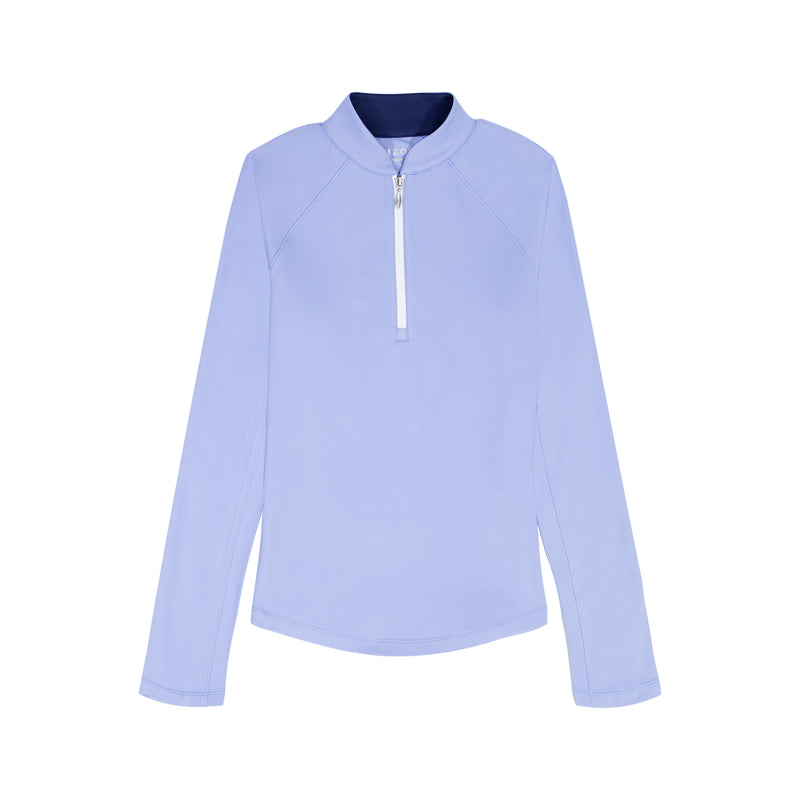 PALOMA 1/4 ZIP PULLOVER - HYDRANGEA – IZOD