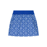 BREE PRINTED SKORT - MONACO BLUE