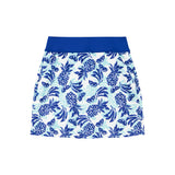 BREE PRINTED SKORT - ARUBA BLUE
