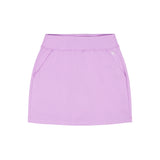 GRACIE PULL-ON SKORT - SHEER LILAC