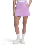 GRACIE PULL-ON SKORT - SHEER LILAC