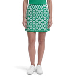 BREE PRINTED SKORT - GREENLAKE