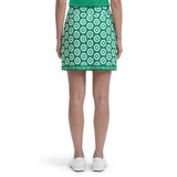 BREE PRINTED SKORT - GREENLAKE