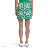 BREE PRINTED SKORT - GREENLAKE
