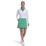 BREE PRINTED SKORT - GREENLAKE