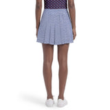 PAULINE PLEATED PULL-ON SKORT - SODALITE BLUE