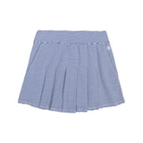 PAULINE PLEATED PULL-ON SKORT - SODALITE BLUE