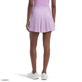 PAULINE PLEATED PULL-ON SKORT - SHEER LILAC