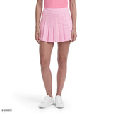 PAULINE PLEATED PULL-ON SKORT - SACHET PINK