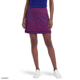 BREE PRINTED SKORT - SODALITE BLUE