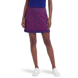 BREE PRINTED SKORT - SODALITE BLUE
