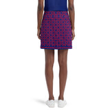BREE PRINTED SKORT - SODALITE BLUE
