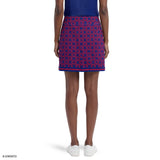 BREE PRINTED SKORT - SODALITE BLUE