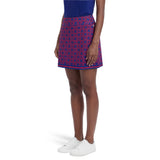 BREE PRINTED SKORT - SODALITE BLUE