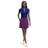 BREE PRINTED SKORT - SODALITE BLUE