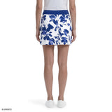 BREE PRINTED SKORT - BRIGHT WHITE