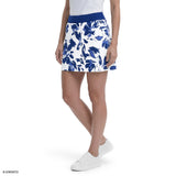 BREE PRINTED SKORT - BRIGHT WHITE