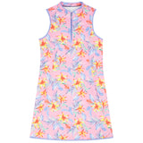 L’ACEY ZIP COURT DRESS - PRISM PINK