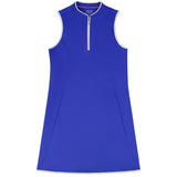 L’ACEY ZIP COURT DRESS - AMPARO BLUE