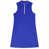 L’ACEY ZIP COURT DRESS - AMPARO BLUE