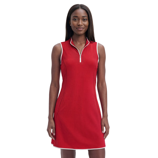 LACEY ZIP Court Dress - ADRENALINE RUSH ADRENALINE RUSH / XS LACEY ZIP Court Dress - ADRENALINE RUSH ADRENALINE RUSH / XS