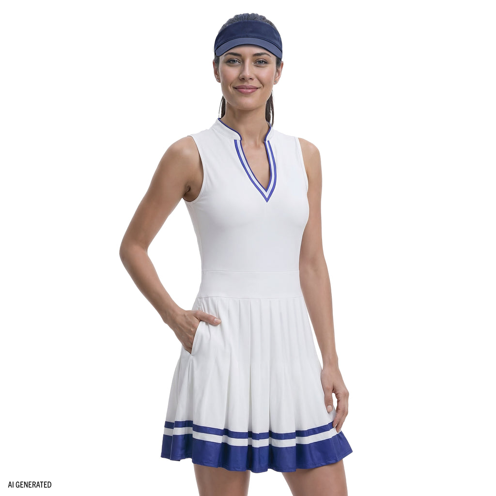 pleated dress women Elegant Ginger Satin for Sleeve Length On 34th Women's Cotton Denim