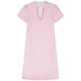 SARA S/S PRINTED DRESS - PRISM PINK