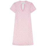 SARA S/S PRINTED DRESS - PRISM PINK