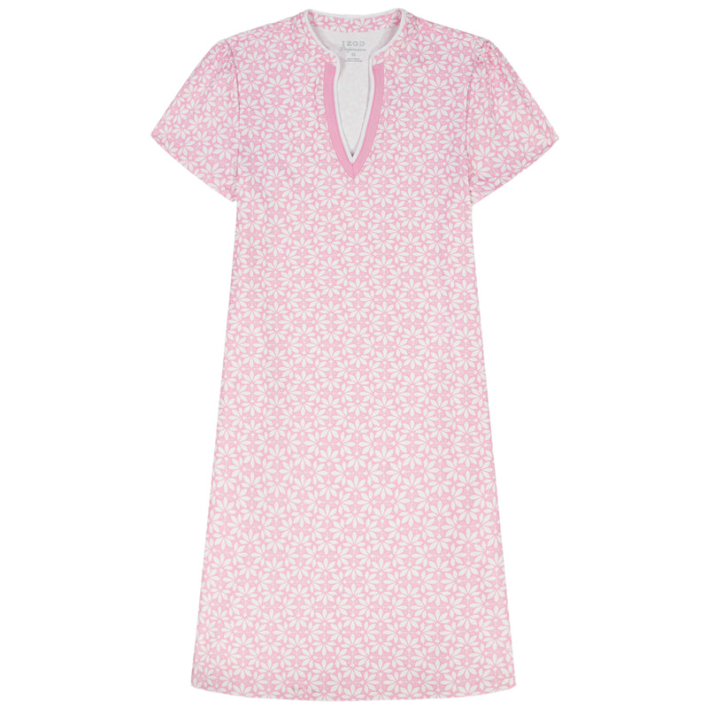 sara pink dress Sara Floral Ruffle Chiffon Mini Dress, Pink S