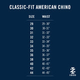AMERICAN CHINO DOUBLE PLEATED PANT - NAVY