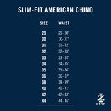 AMERICAN CHINO PANT SLIM - BLACK