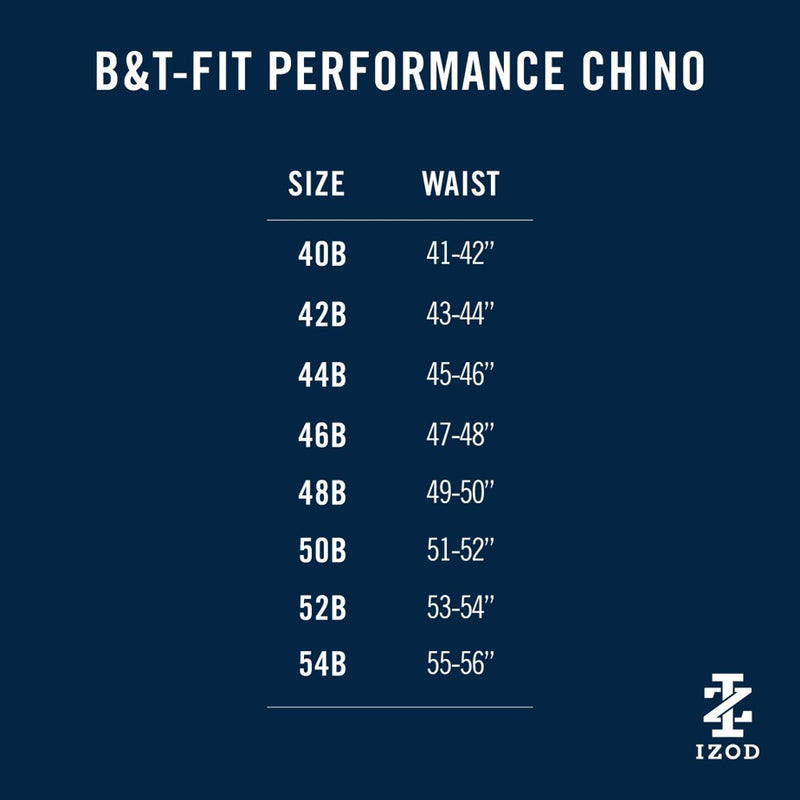 BIG & TALL PERFORMANCE FLAT-FRONT CHINO PANT - BLACK