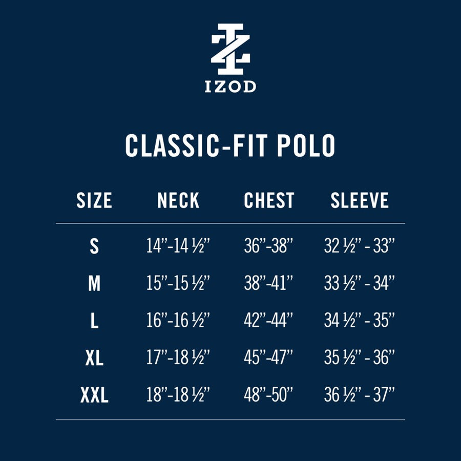ADVANTAGE PERFORMANCE POLO - PLACID BLUE – IZOD