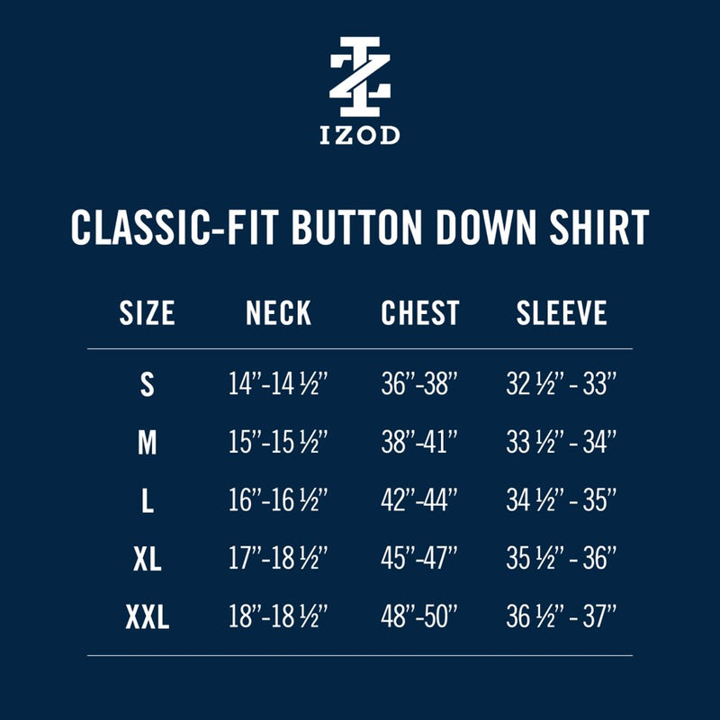 Performance Comfort L/S Shirt - Izod Sportswear - Bright White - XXL Performance Comfort L/S Shirt - Izod Sportswear - Bright White - XXL