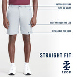 GOLF 9.5" MICRO POLY CLASSIC FIT SHORT - CAVIAR
