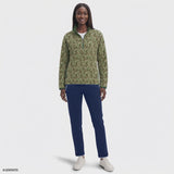 ALEX FLEECE QUARTER-ZIP PULLOVER - BRONZE GREEN