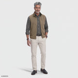 SWEATER FLEECE VEST - CROCKERY