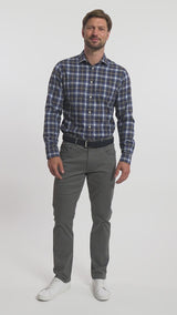 5 POCKET SUPER SOFT PANT - SMOKED PEARL