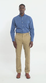 AMERICAN CHINO PANT STRAIGHT - ENGLISH KHAKI