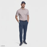 GOLF SWINGFLEX ELITE SHORT SLEEVE PRINTED POLO - BRIGHT WHITE