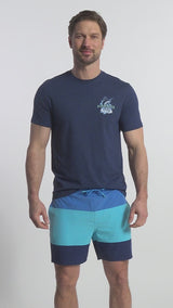 SALTWATER BEACH PERFORMANCE SWIM TRUNK - REGATTA